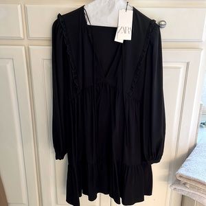 New Zara black dress